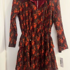 Floral Long Sleeve Dress